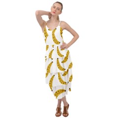 Banana Fruit Yellow Summer Layered Bottom Dress by Mariart