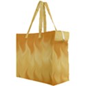 Gold Flame Ombre Canvas Travel Bag View2