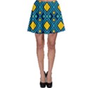 Geometric Abstract Diamond Skater Skirt View1