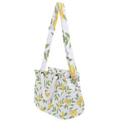 Lemons Rope Handles Shoulder Strap Bag by Angelandspot