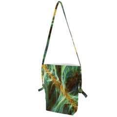 Abstract Illusion Folding Shoulder Bag by Sparkle