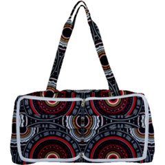 Tribal Aztec Mandala Art Multi Function Bag by tmsartbazaar