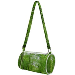 In The Forest The Fullness Of Spring, Green, Mini Cylinder Bag by MartinsMysteriousPhotographerShop