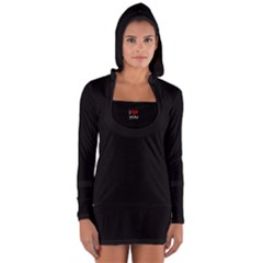 Long Sleeve Hooded T-shirt by Infinities