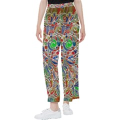 Pop Art - Spirals World 1 Women s Pants  by EDDArt