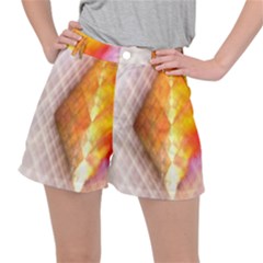 Geometry Diamond Ripstop Shorts by Sparkle