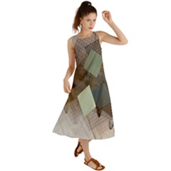 Geometry Diamond Summer Maxi Dress by Sparkle