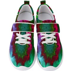 Rainbow Waves Men s Velcro Strap Shoes by Sparkle