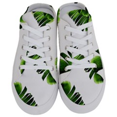 Green Banana Leaves Half Slippers