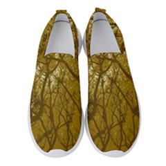 Forest Landscape Illustration 2 Women s Slip On Sneakers by dflcprintsclothing