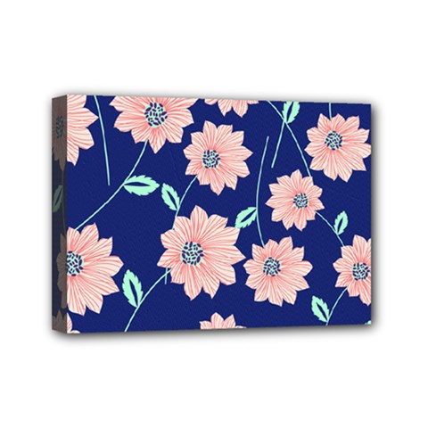 Floral Mini Canvas 7  X 5  (stretched) by Sobalvarro