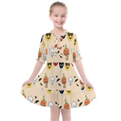 Halloween Kids  All Frills Chiffon Dress