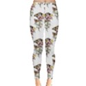 Butterflys On Peonies - by LaRenard Leggings  View1