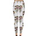 Butterflys On Peonies - by LaRenard Leggings  View2