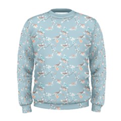 Birds And Flowers Men s Sweatshirt by CuteKingdom