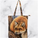 Fox Double Zip Up Tote Bag View1