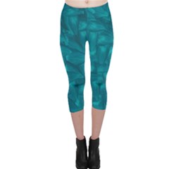 Aqua Folio Capri Leggings  by GiancarloCesari