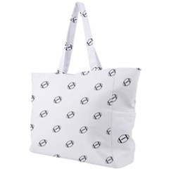 American Football Ball Motif Print Pattern Simple Shoulder Bag by dflcprintsclothing