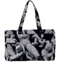 Laocoon Sculpture Over Black Canvas Work Bag View1