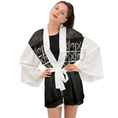 Tic Tac Monster Long Sleeve Kimono by TheFanSign