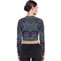 Mandala Corset Long Sleeve Zip Up Bomber Jacket View2