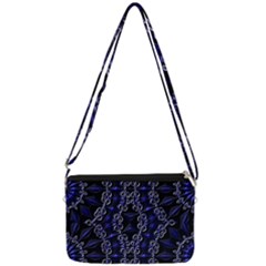 Mandala Cage Double Gusset Crossbody Bag by MRNStudios