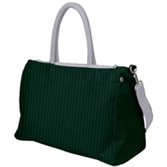 Eden Green & White - Duffel Travel Bag by FashionLane