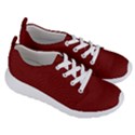 Berry Red & White - Women s Lightweight Sports Shoes View3