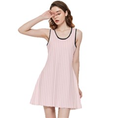 Soft Bubblegum Pink & Black - Inside Out Racerback Dress by FashionLane