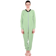 Tea Green & Black - Onepiece Jumpsuit (ladies)  by FashionLane