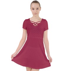 Vivid Burgundy ¨c Caught In A Web Dress by FashionLane