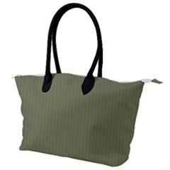 Calliste Green - Canvas Shoulder Bag by FashionLane