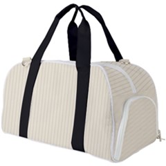 Magnolia White - Burner Gym Duffel Bag by FashionLane