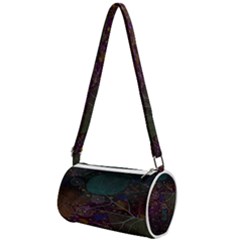 Fractal Leafs Mini Cylinder Bag by Sparkle