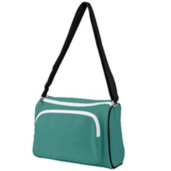 Celadon Green - Front Pocket Crossbody Bag by FashionLane