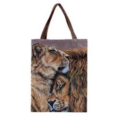 Two Lions Classic Tote Bag by ArtByThree