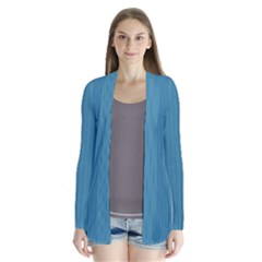 Blue Moon - Drape Collar Cardigan by FashionLane