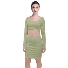 Faded Jade - Top And Skirt Sets by FashionLane