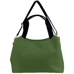 Crocodile Green - Double Compartment Shoulder Bag by FashionLane