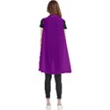 Lollipop Purple - Sleeveless Chiffon Waistcoat Shirt View2