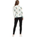 Tropical pineapples Women s Long Sleeve Rash Guard View2