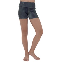 Gc (100) Kids  Lightweight Velour Yoga Shorts by GiancarloCesari