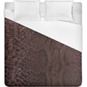 Leather Snakeskin Design Duvet Cover (King Size) View1