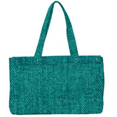 Green Denim Canvas Work Bag by ArtsyWishy