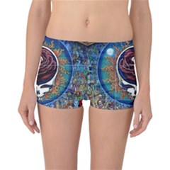 Grateful-dead-ahead-of-their-time Reversible Boyleg Bikini Bottoms by Sapixe