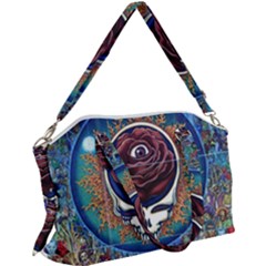 Grateful-dead-ahead-of-their-time Canvas Crossbody Bag by Sapixe