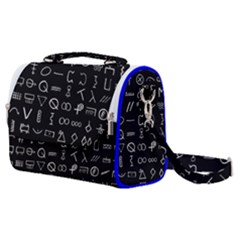 Hobo Signs Collected Inverted Satchel Shoulder Bag by WetdryvacsLair