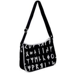 Complete Dalecarlian Rune Set Inverted Zip Up Shoulder Bag by WetdryvacsLair