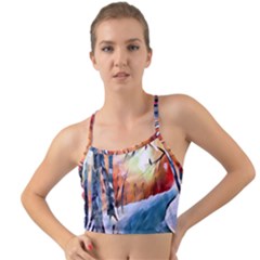 Paysage D hiver Mini Tank Bikini Top