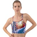 Paysage D hiver Mini Tank Bikini Top View1